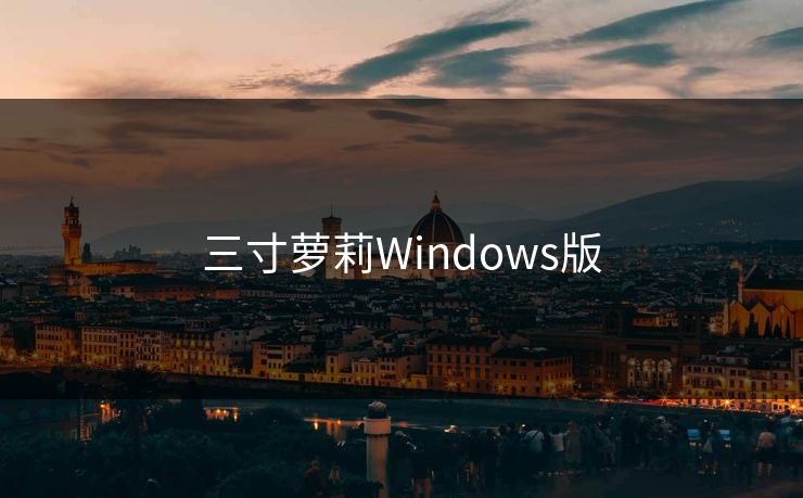 三寸萝莉Windows版